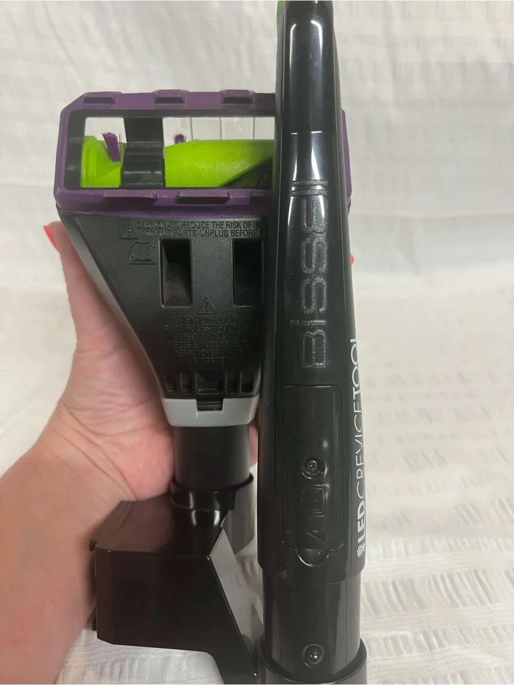 NWOT Bissell Pet Turbo Eraser - Green and Purple